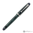 Pilot Custom 74 Fountain Pen in Forest Green with Silver Trim - 14kt Gold Nib Fountain Pen