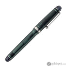 Pilot Custom 74 Fountain Pen in Forest Green with Silver Trim - 14kt Gold Nib Fountain Pen