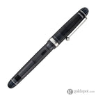 Pilot Custom 74 Fountain Pen in Smokey Black with Silver Trim - 14K Gold Fountain Pen