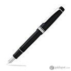 Pilot Custom 912 Fountain Pen in Black/Rhodium - 14K Gold Fountain Pen