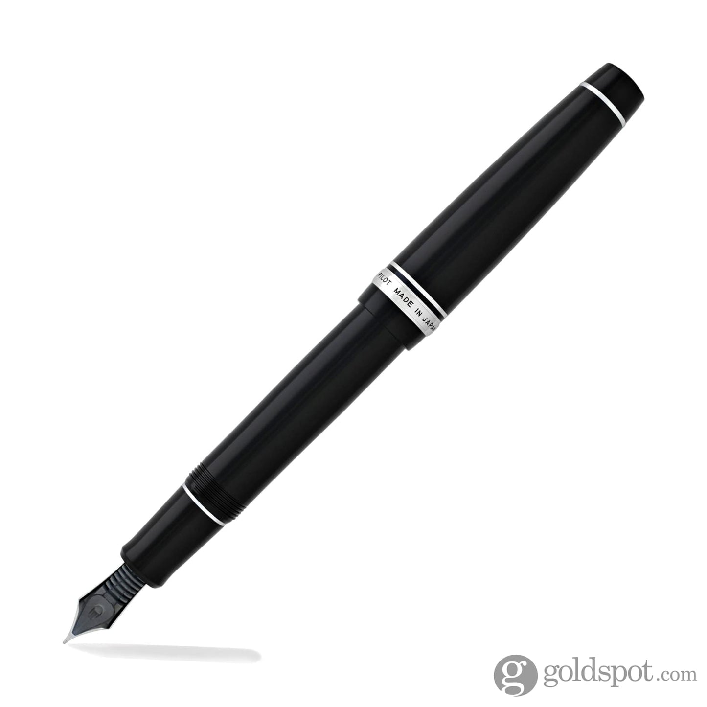 Pilot Custom 912 Fountain Pen in Black Rhodium 14K Gold