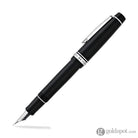 Pilot Custom 912 Fountain Pen in Black/Rhodium - 14K Gold Fountain Pen