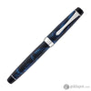 Pilot Custom Heritage SE Fountain Pen in Marble Blue with Silver Trim - 14kt Gold Fountain Pen