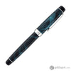 Pilot Custom Heritage SE Fountain Pen in Marble Green with Silver Trim - 14kt Gold Fountain Pen