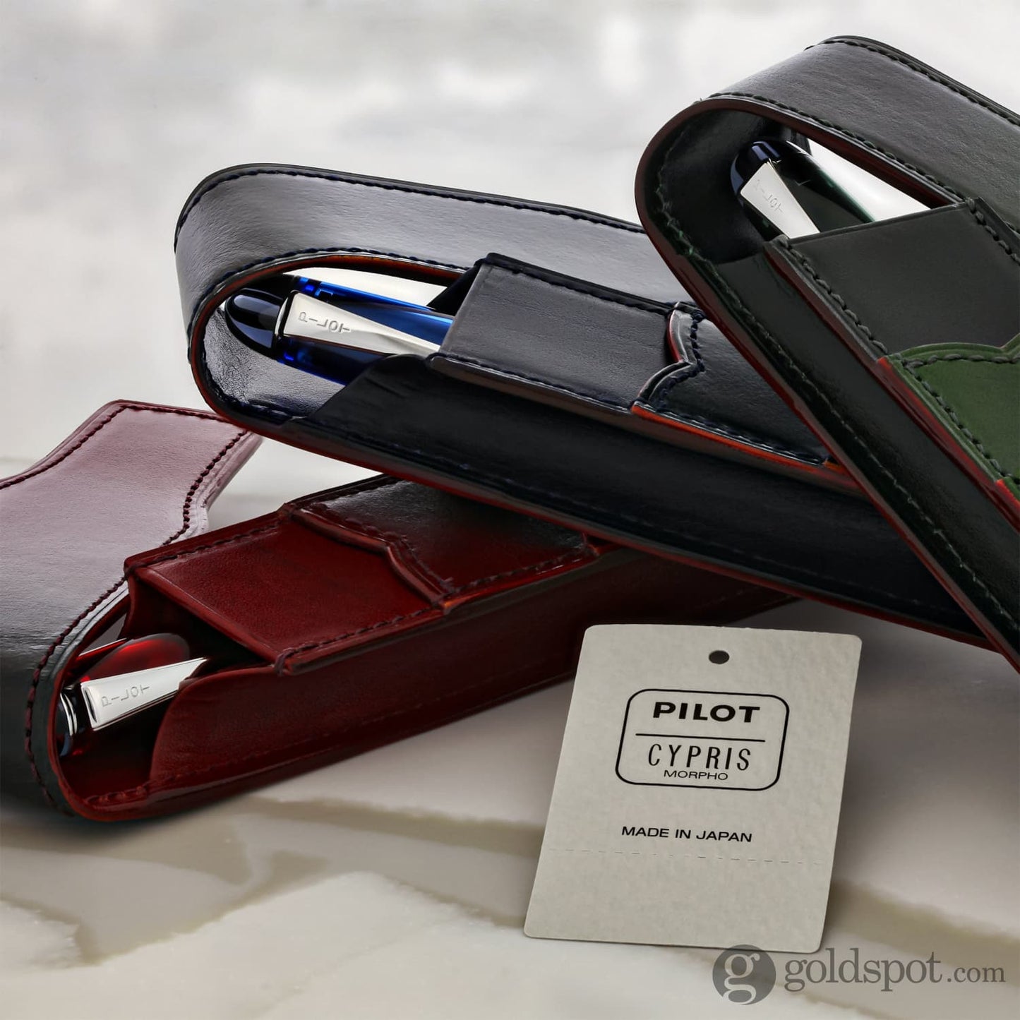 Pilot Cypris Pen Case in Red Pen Case