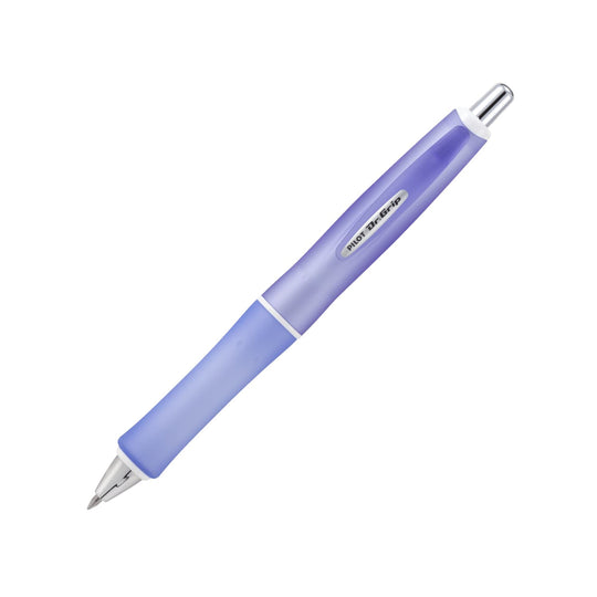 Pilot Dr. Grip Frosted Retractable Ballpoint Pen in Pastel Purple - Medium Point