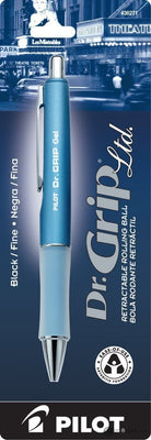 Pilot Dr. Grip Limited Retractable Rolling Ball Gel Pen in Blue - Fine Point Gel Pen