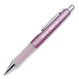Pilot Dr. Grip Limited Retractable Rolling Ball Gel Pen in Mauve - Fine Point