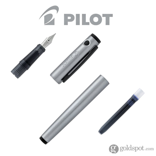 Pilot Explorer Fountain Pen in Gray - Medium Point Fountain Pen
