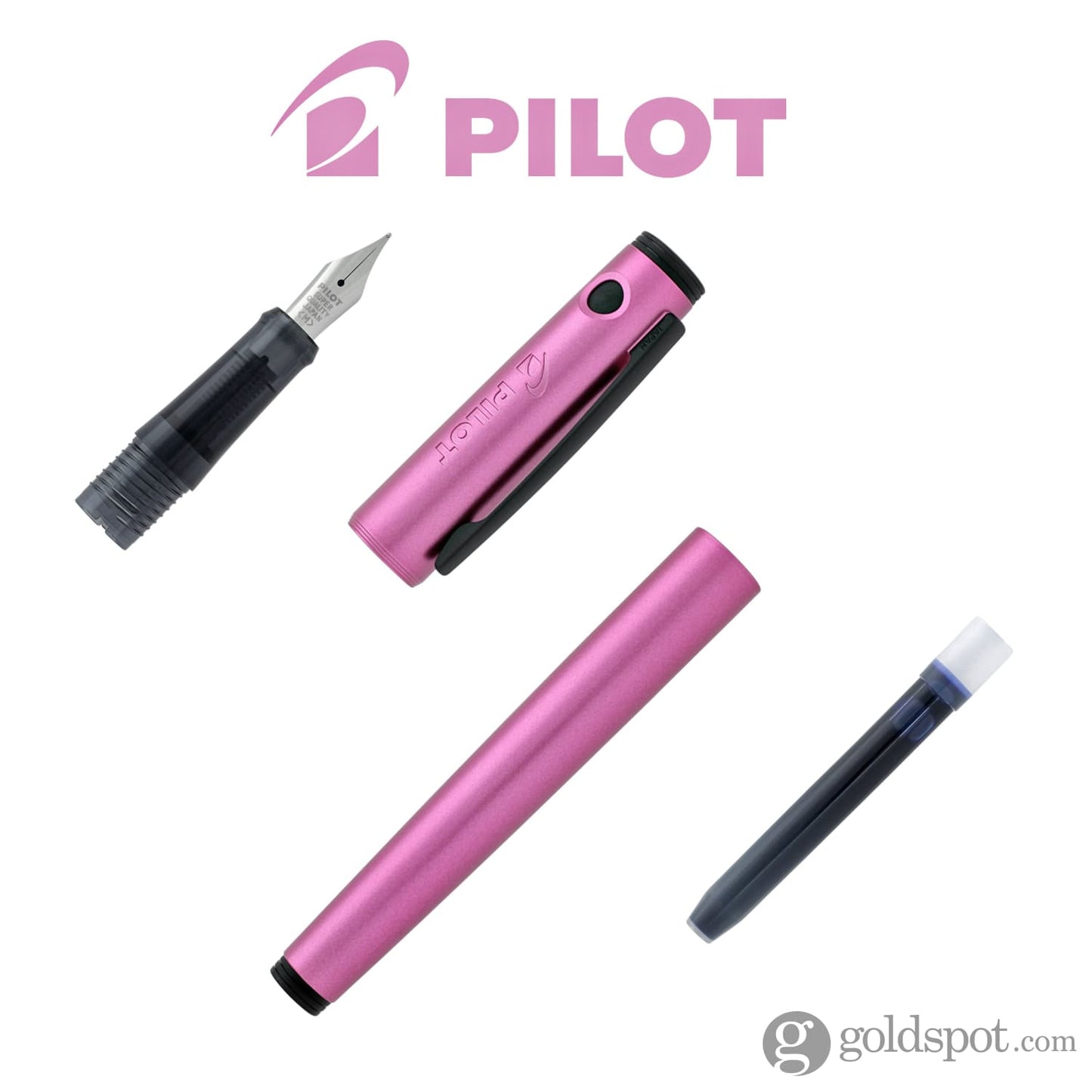 Pilot Explorer Fountain Pen in Pink Goldspot Pens