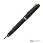 Pilot Falcon Fountain Pen in Black & Gold - Soft Flexible Fountain Pen
