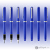 Pilot Falcon Fountain Pen in Resin Blue - 14K Gold Soft Flexible Nib Fountain Pen