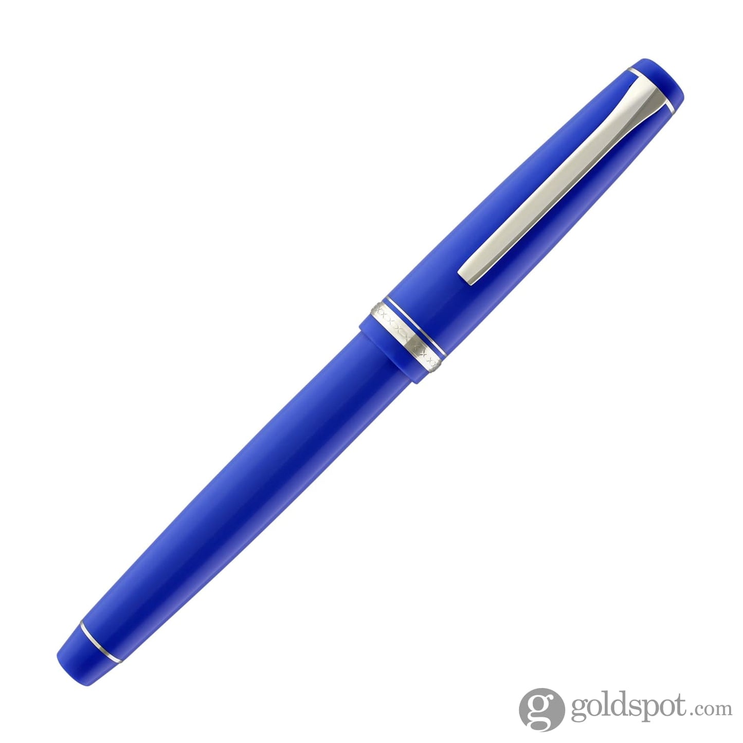 Pilot Falcon Fountain Pen in Resin Blue - 14K Gold Soft Flexible Nib Fountain Pen