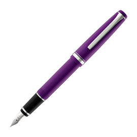 Pilot Falcon Fountain Pen in Resin Purple - 14K Gold Soft Flexible Nib