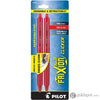 Pilot FriXion Clicker Erasable Gel Pens in Red 2 Pack Gel Pen