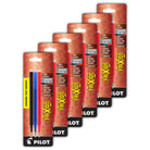 Pilot FriXion Erasable Ballpoint Pen Refill in Black Blue and Red - Fine Point - Pack of 3 Ballpoint Pen Refill
