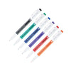 Pilot FriXion Fineliner Erasable Marker Pens in Black Green Blue Purple Red & Orange - Fine Point - Pack of 6 Marker
