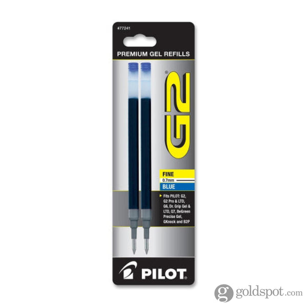 Pilot G2 Gel Pen Refill in Blue Extra Fine Gel Refill