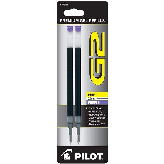 Pilot G2 Gel Pen Refill in Purple - Fine Point