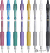 Pilot G2 Metallics Retractable Gel Ink Rolling Ball Pens in Assorted Colors - Fine Point Gel Pen