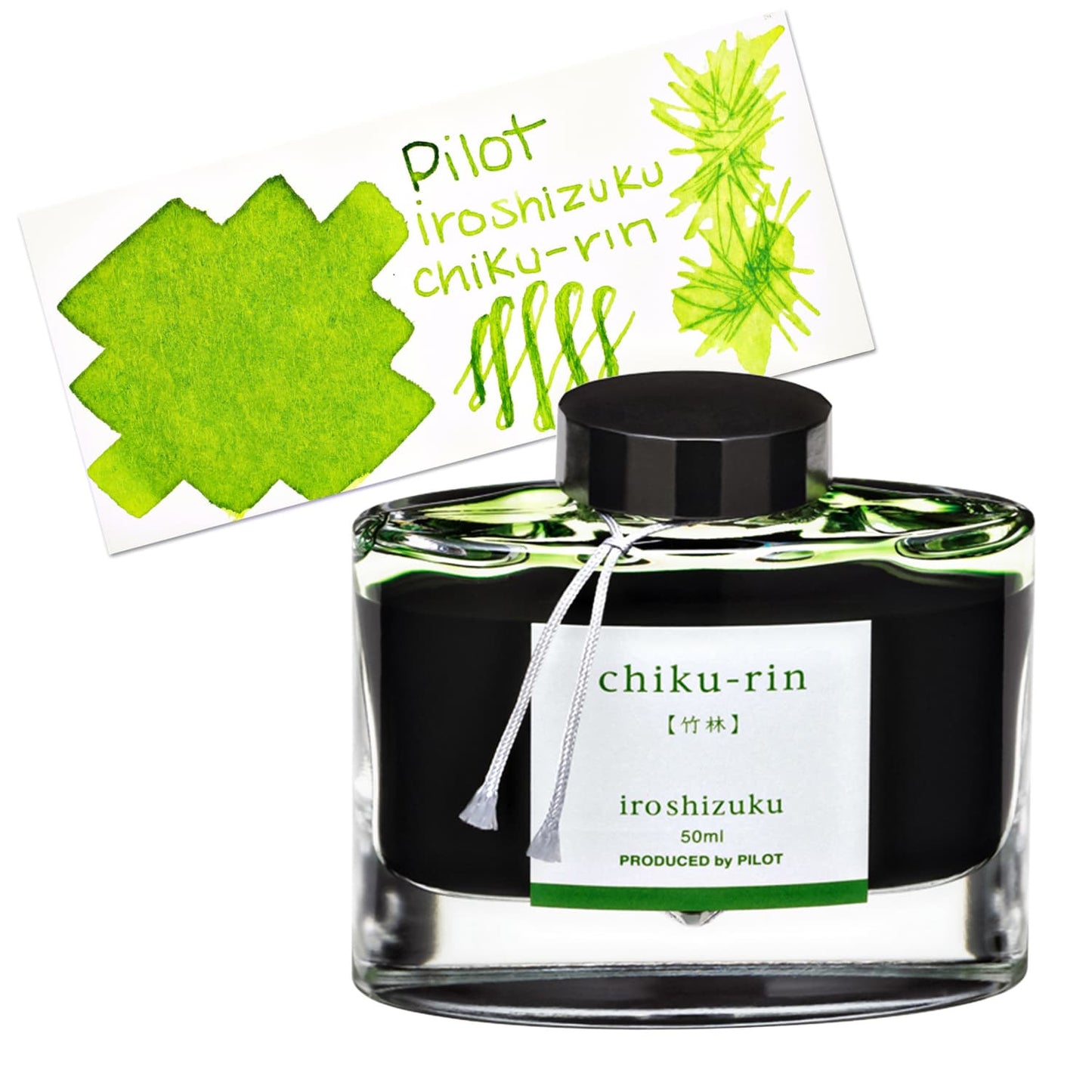 Pilot Iroshizuku Bottled Ink in Chiku-Rin Ink (Bamboo Forest) - 50 mL Bottled Ink