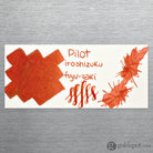 Pilot Iroshizuku Bottled Ink in Fuyu-Gaki Ink (Deep Orange) - 50 mL Bottled Ink