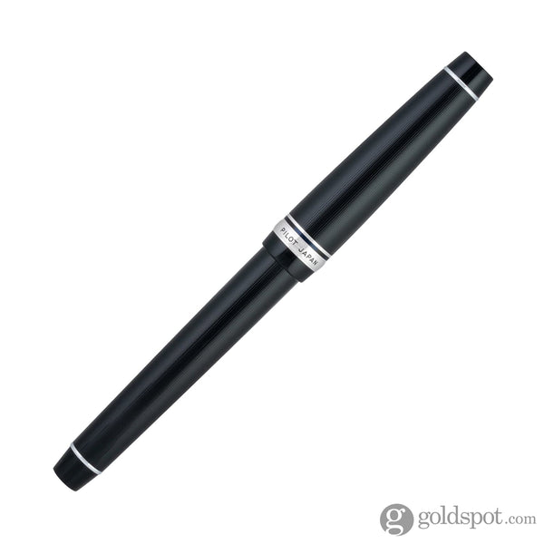 Pilot Justus 95 Fountain Pen in Black with Rhodium Trim Fountain Pen