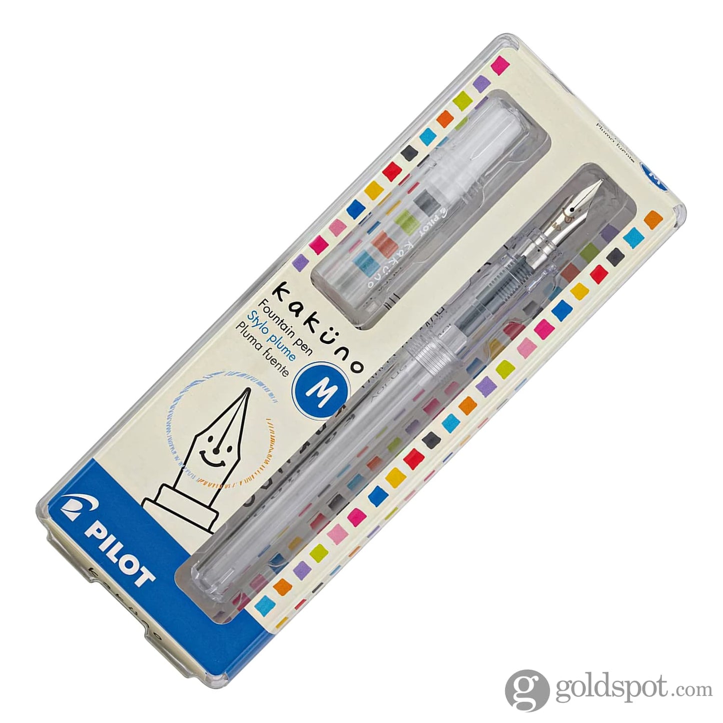 Pilot Kakuno Fountain Pen in Clear Fountain Pen