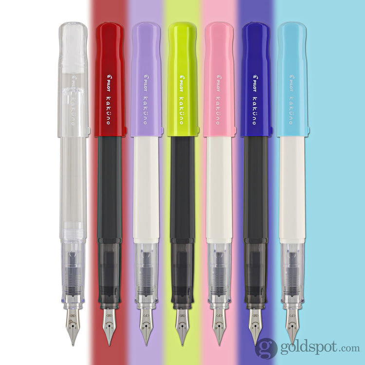 Pilot Kakuno Fountain Pen in Clear Fountain Pen