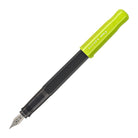 Pilot Kakuno Fountain Pen in Lime Green/Grey - Medium Point Fountain Pen