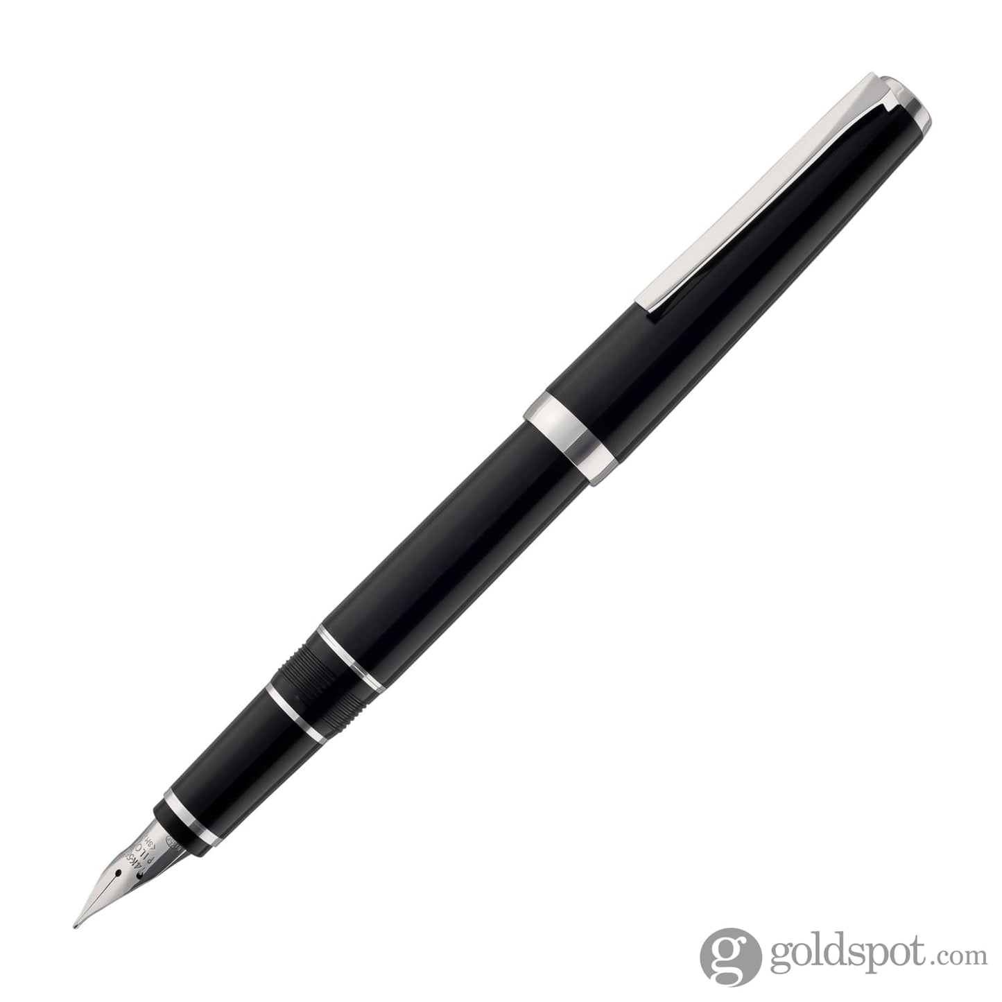 Pilot Metal Falcon Fountain Pen in Black - Soft Flexible Fountain Pen