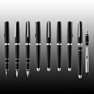 Pilot Metal Falcon Fountain Pen in Black - Soft Flexible Fountain Pen