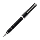 Pilot Metal Falcon Fountain Pen in Black - Soft Flexible Fountain Pen