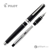 Pilot Metal Falcon Fountain Pen in Black - Soft Flexible Fountain Pen