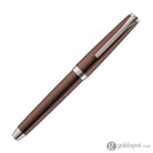 Pilot Metal Falcon Fountain Pen in Brown - Soft Flexible Fountain Pen