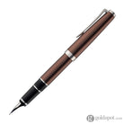 Pilot Metal Falcon Fountain Pen in Brown - Soft Flexible Fountain Pen