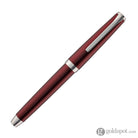 Pilot Metal Falcon Fountain Pen in Burgundy - Soft Flexible Fountain Pen