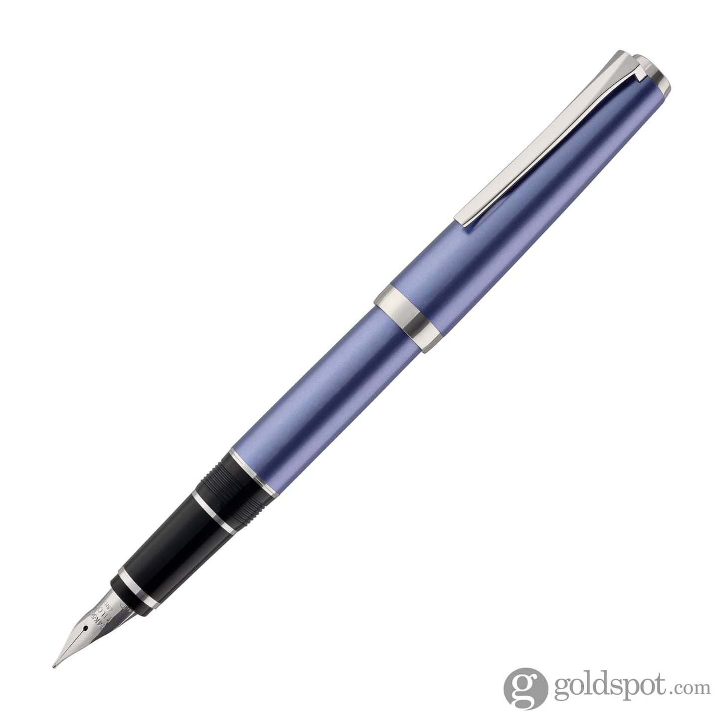 Pilot Metal Falcon Fountain Pen in Sapphire - 14K Gold Soft Flexible Fountain Pen