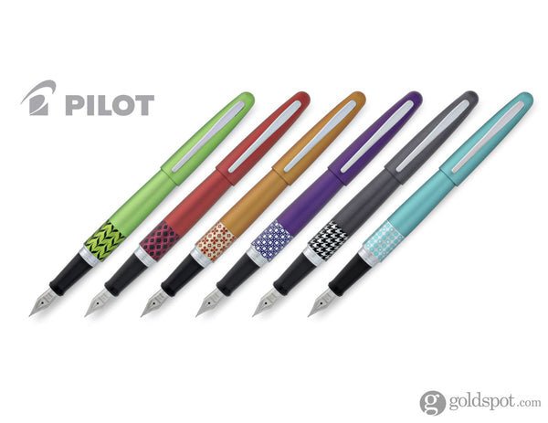 Pilot Metro Retro Pop Fountain Pen Set 1.0mm Stub Fountain Pen