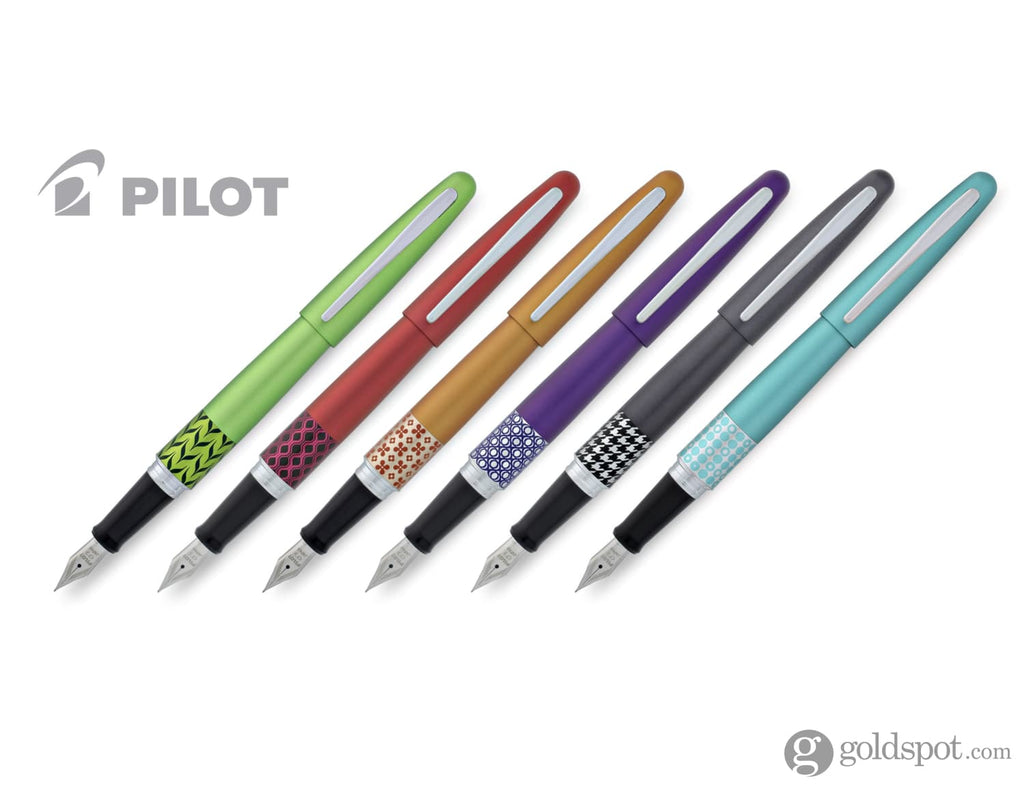 Pilot Metro Retro Pop Fountain Pen Set Fine Fountain Pen