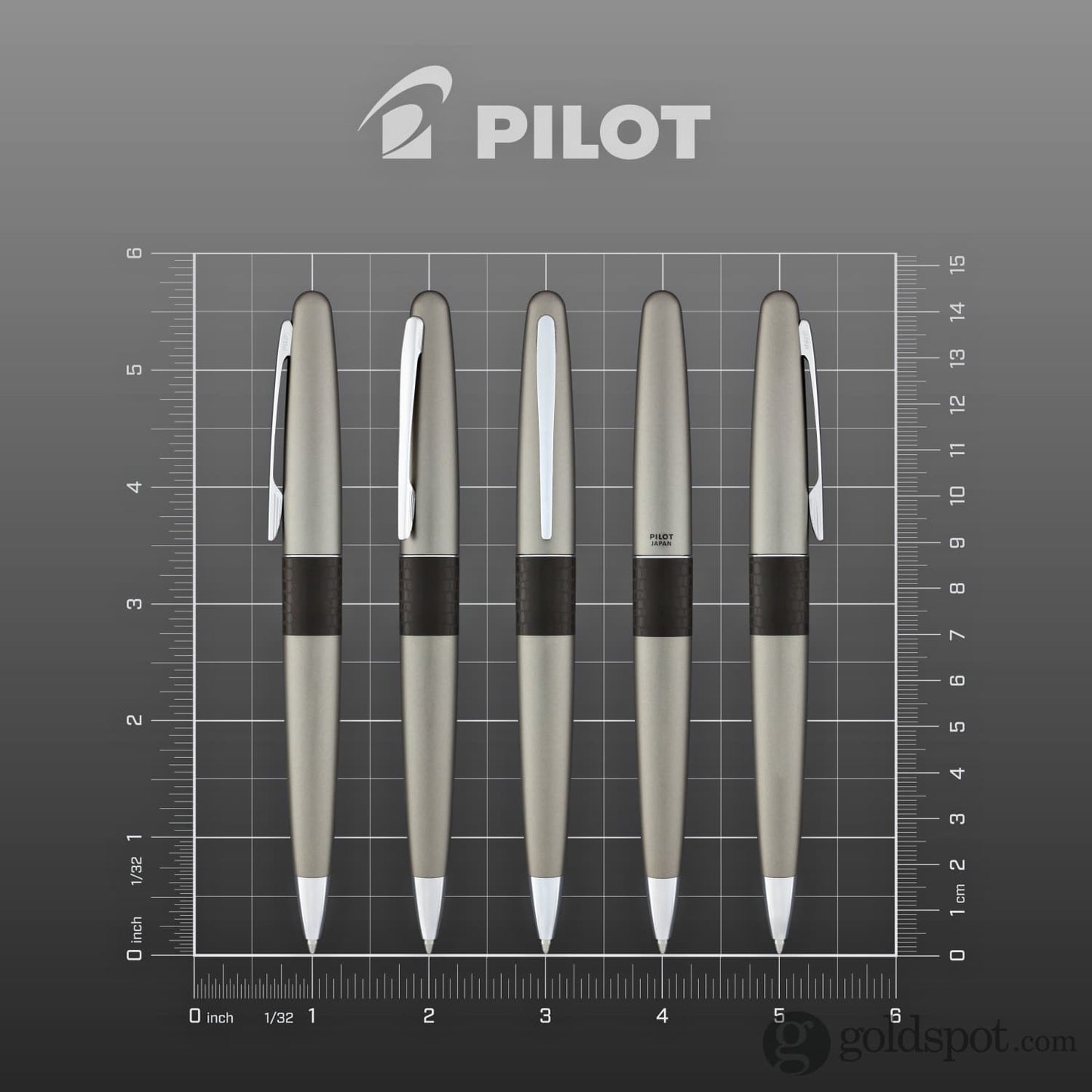 Pilot Metropolitan Animal Ballpoint Pen in Lizard Matte Bronze Ballpoint Pen