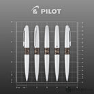 Pilot Metropolitan Animal Ballpoint Pen in Python Matte Silver Ballpoint Pen