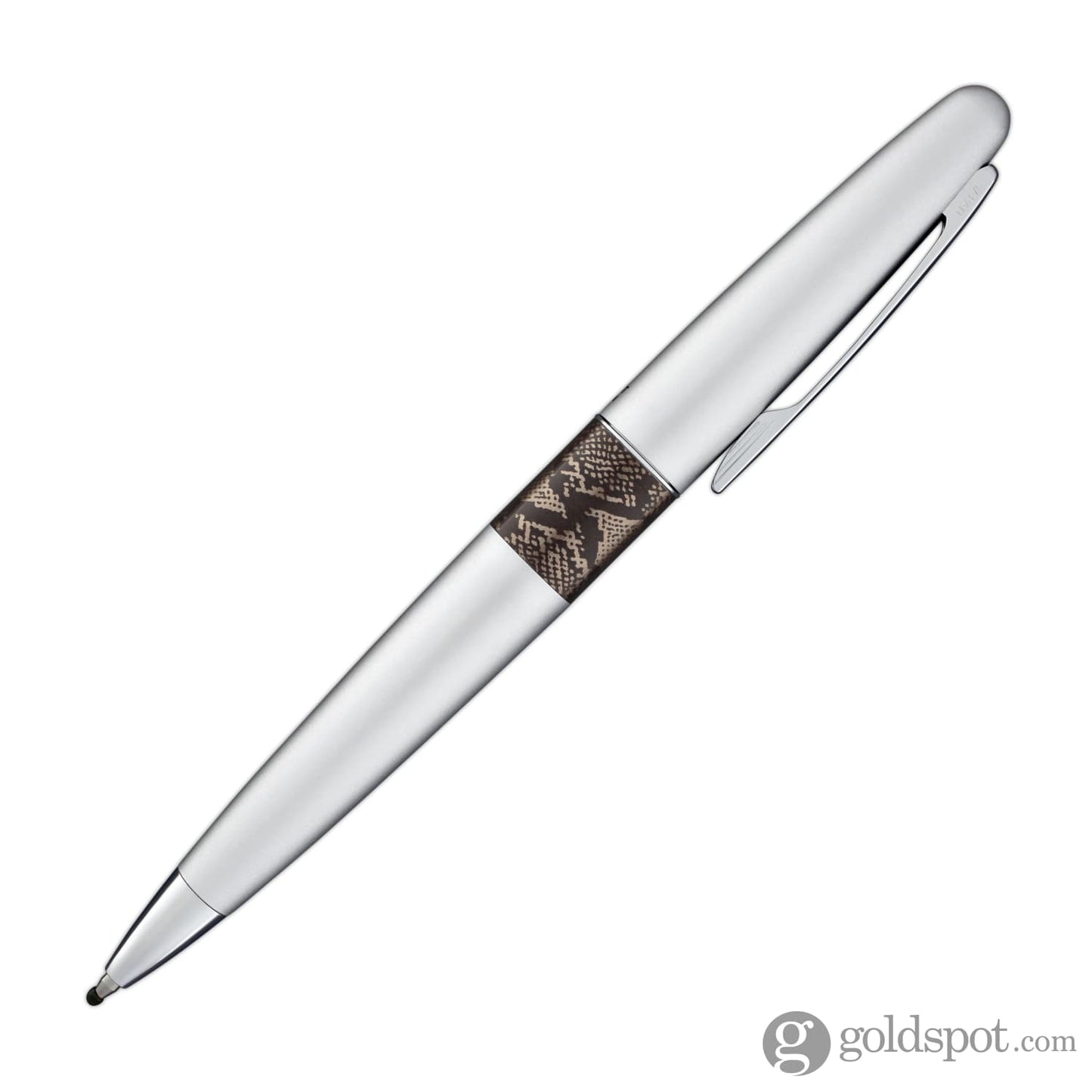 Pilot Metropolitan Animal Ballpoint Pen in Python Matte Silver Ballpoint Pen