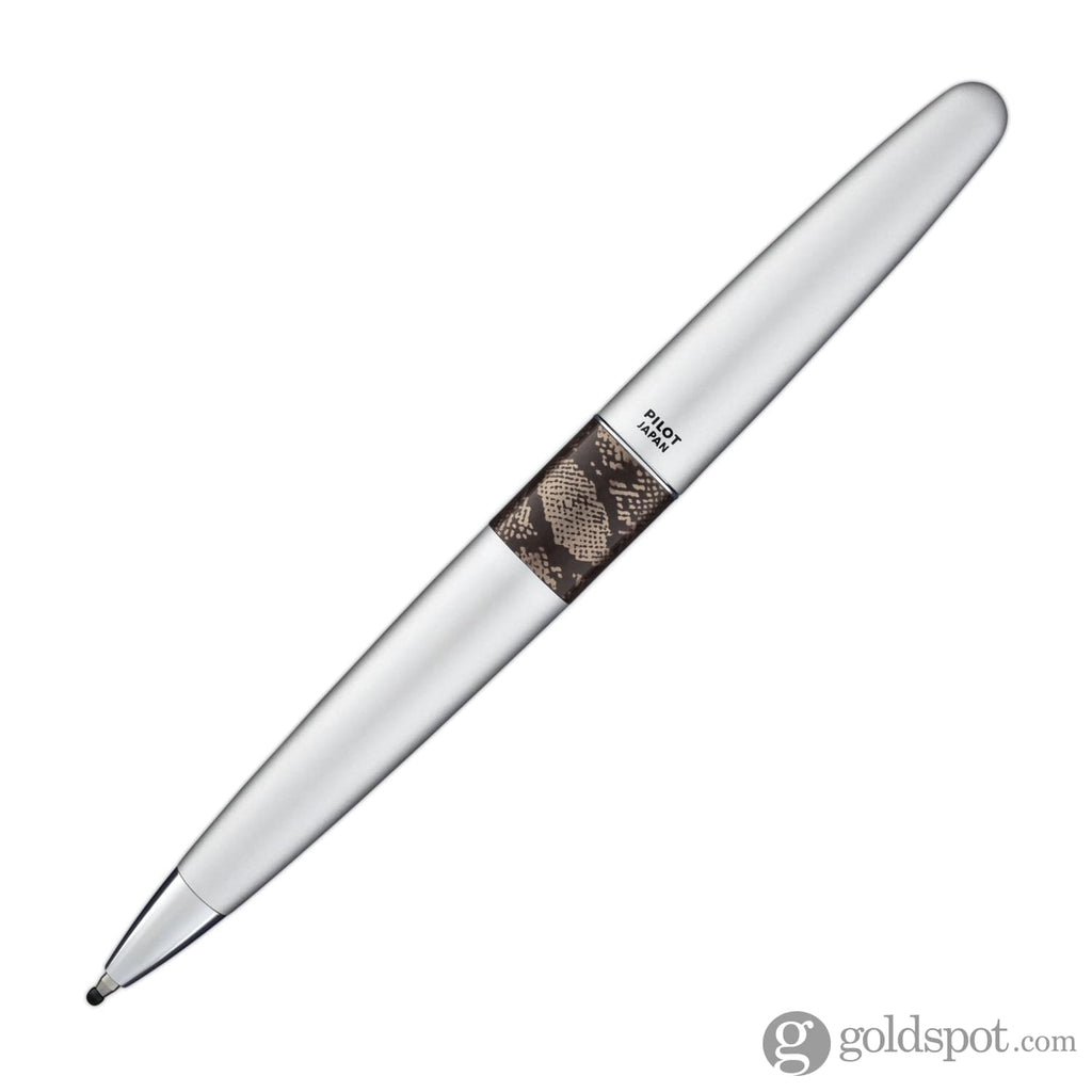 Pilot Metropolitan Animal Ballpoint Pen in Python Matte Silver