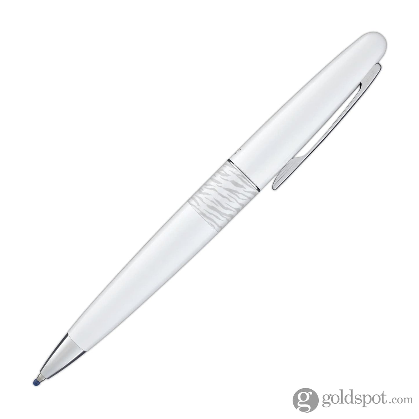 Pilot Metropolitan Animal Ballpoint Pen in Tiger Matte White Ballpoint Pen