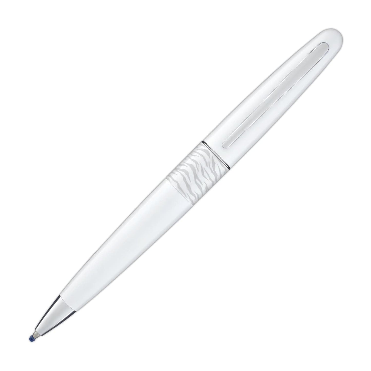 Pilot Metropolitan Animal Ballpoint Pen in Tiger Matte White Ballpoint Pen