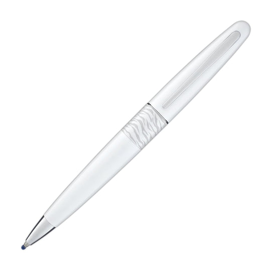 Pilot Metropolitan Animal Ballpoint Pen in Tiger Matte White