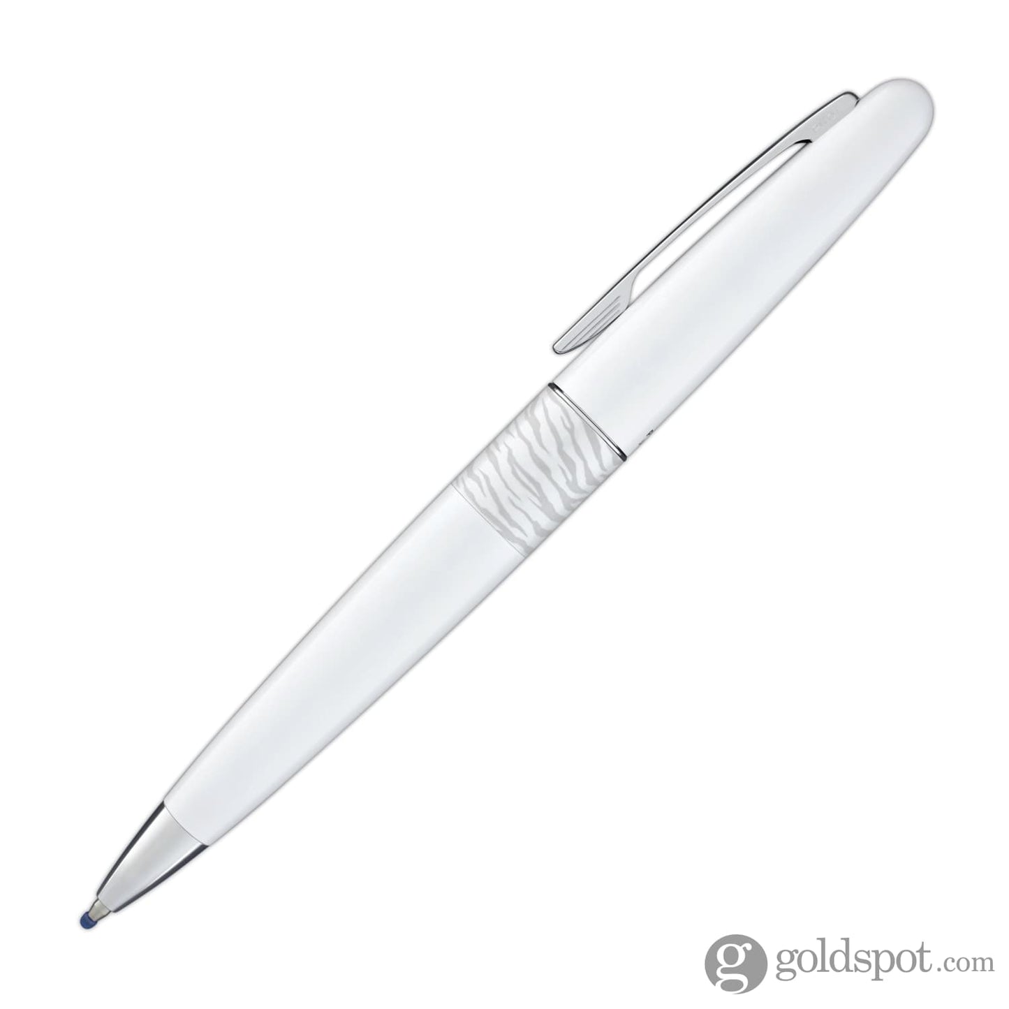 Pilot Metropolitan Animal Ballpoint Pen in Tiger Matte White Ballpoint Pen
