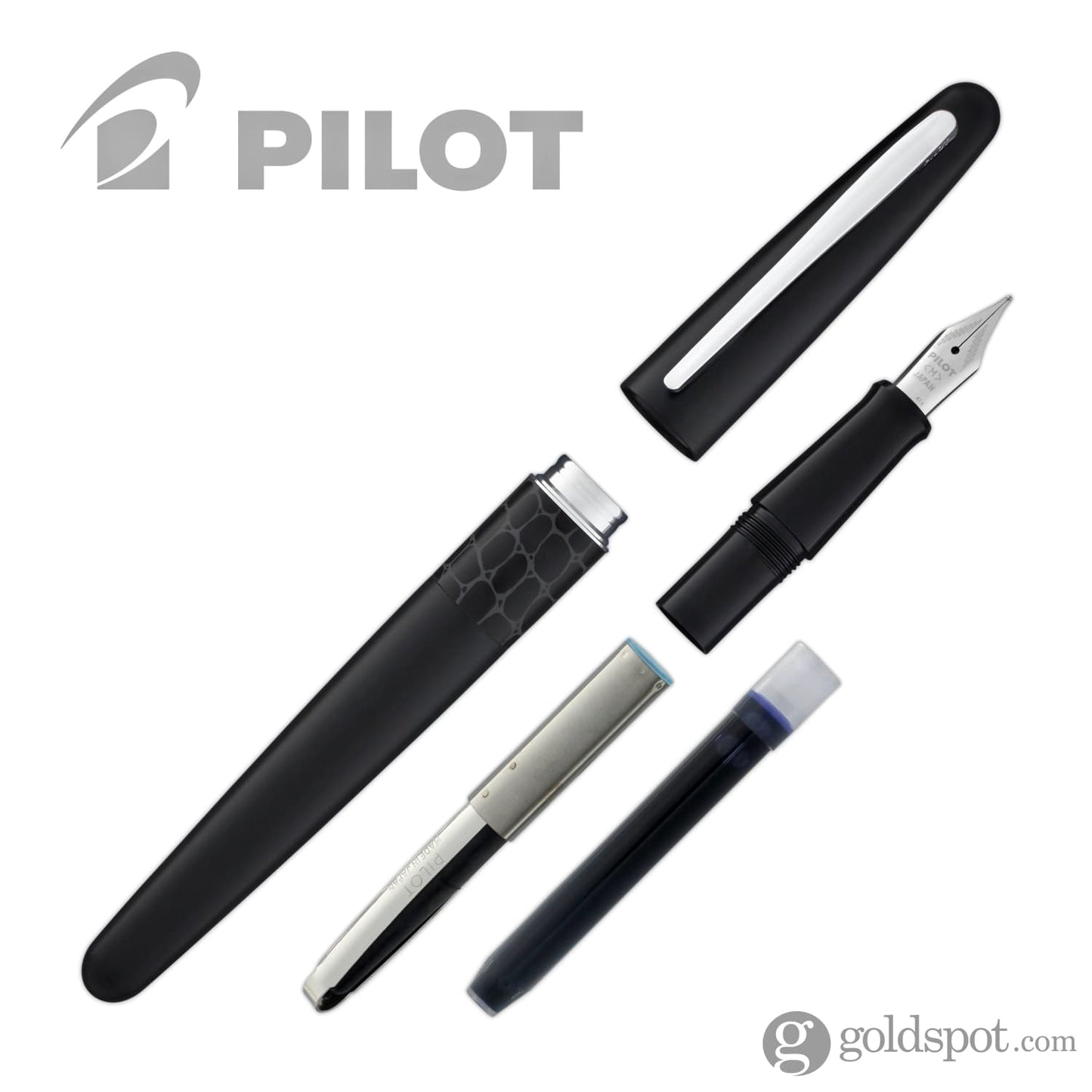 Pilot Metropolitan Animal Fountain Pen in Crocodile (Matte Black) Fountain Pen