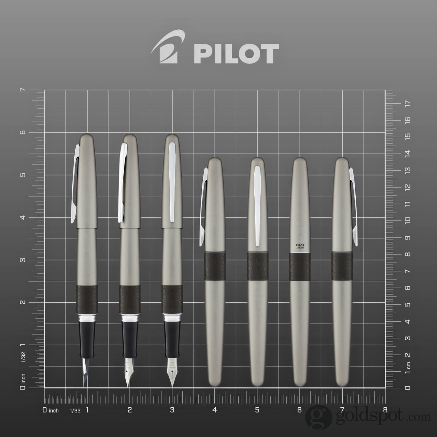 Pilot Metropolitan Animal Fountain Pen in Lizard (Matte Bronze) Fountain Pen